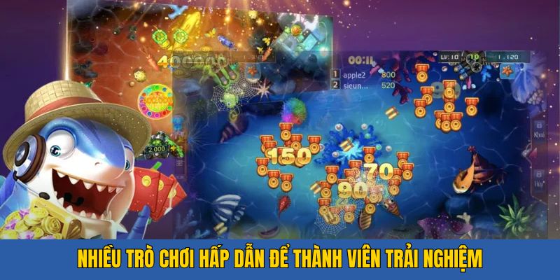 Nhiều trò chơi hay chờ đón thành viên khám phá